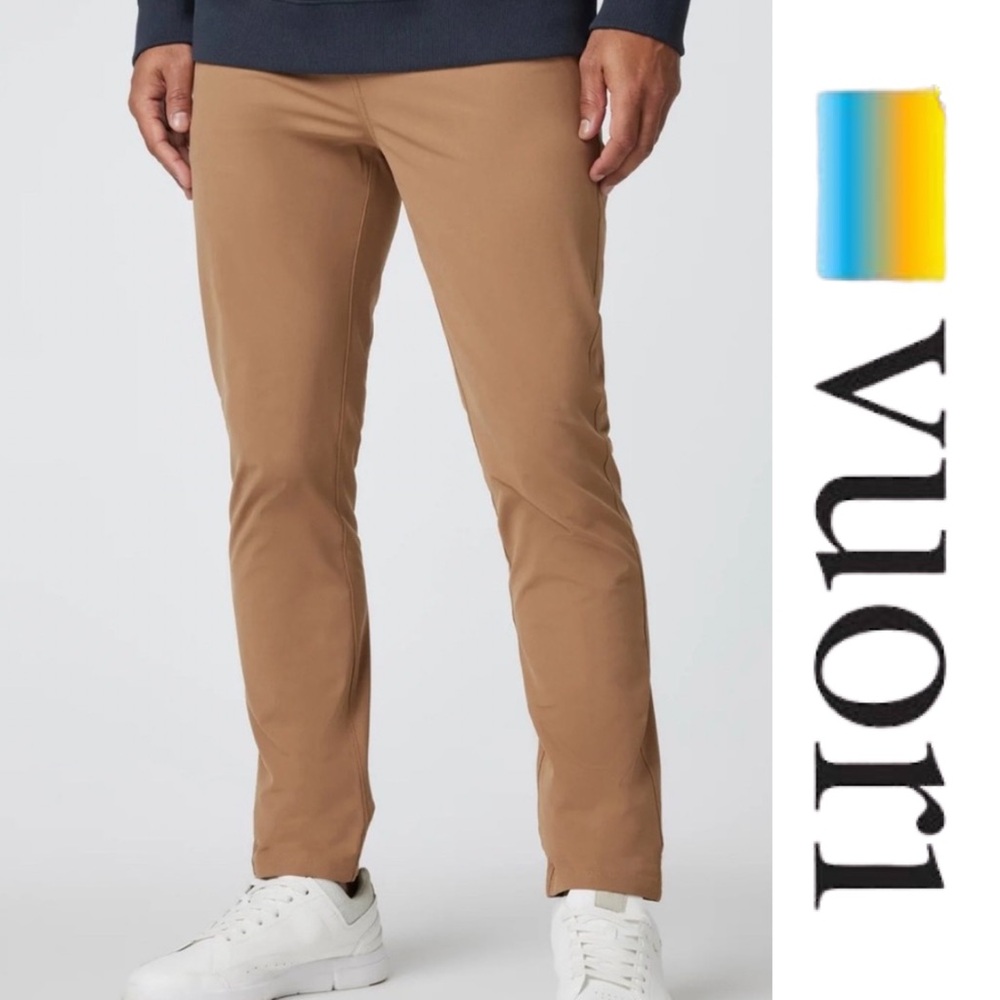 NWT | Vuori | Meta™ Pant Athletic Slim Fit | V430 | 33X32 | Camel